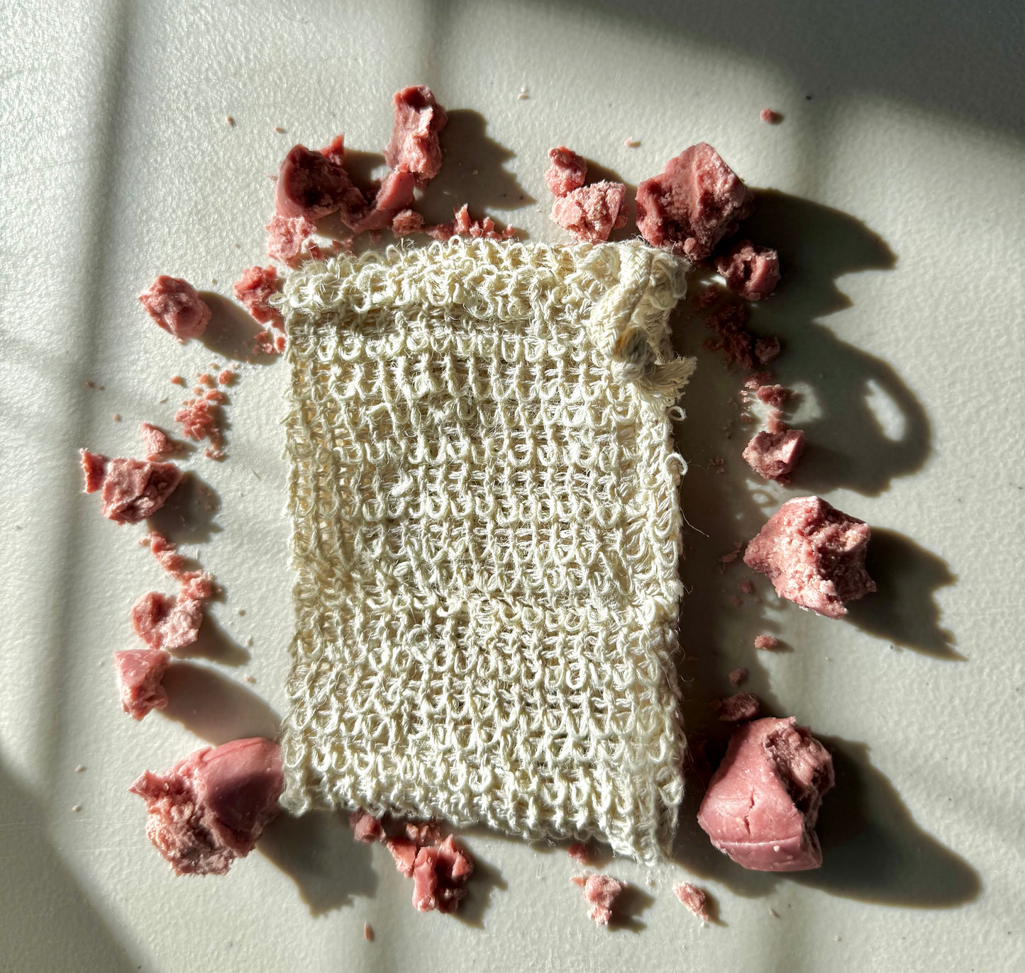 Sisal Cleansing Bar Saver Pouch