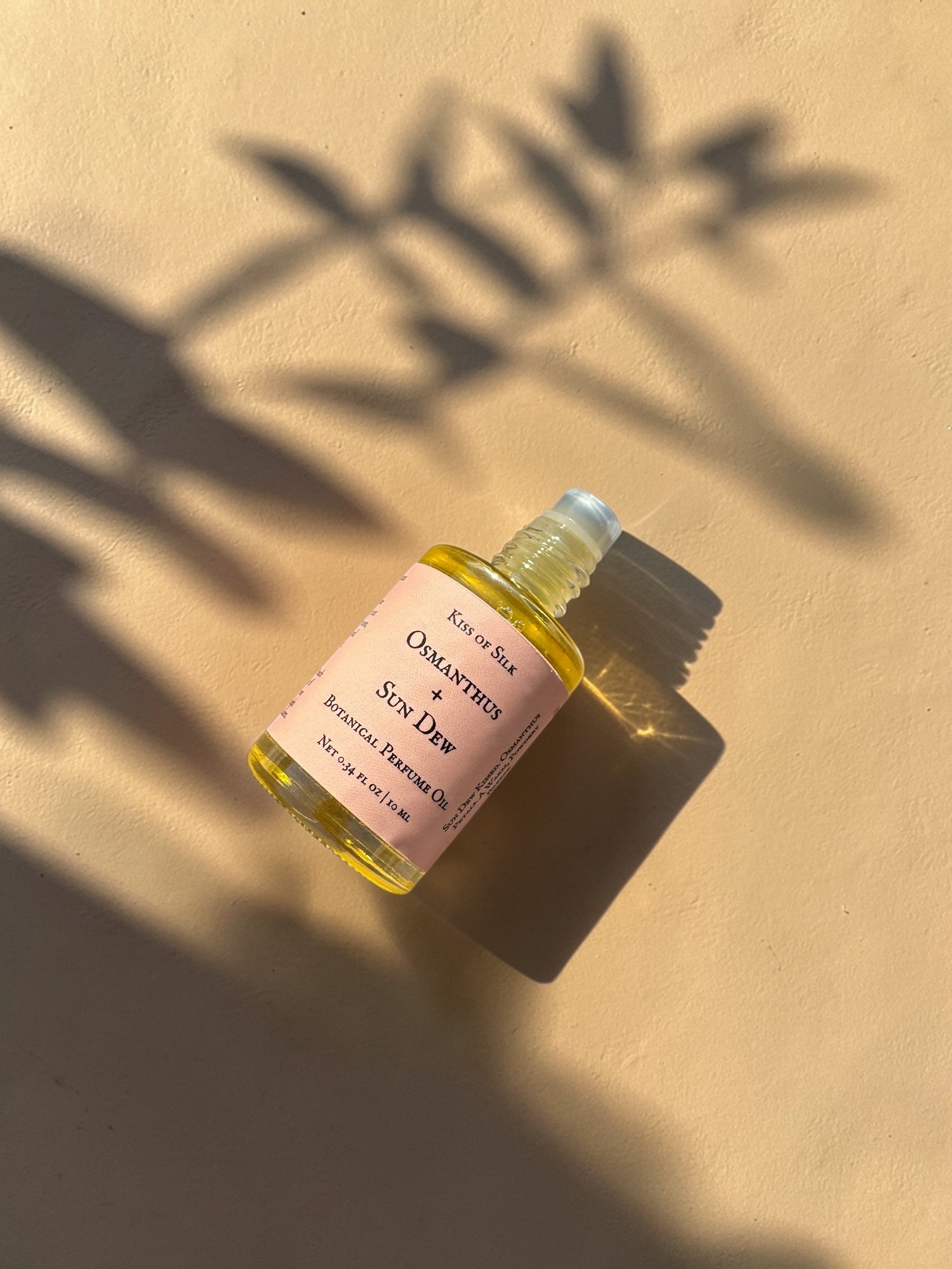 succulent fragrance oil Osmanthus + Sun Dew Botanical Perfume Oil | Plant-Based Roll-On Fragrance