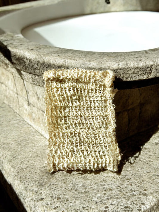 Sisal Cleansing Bar Saver Pouch