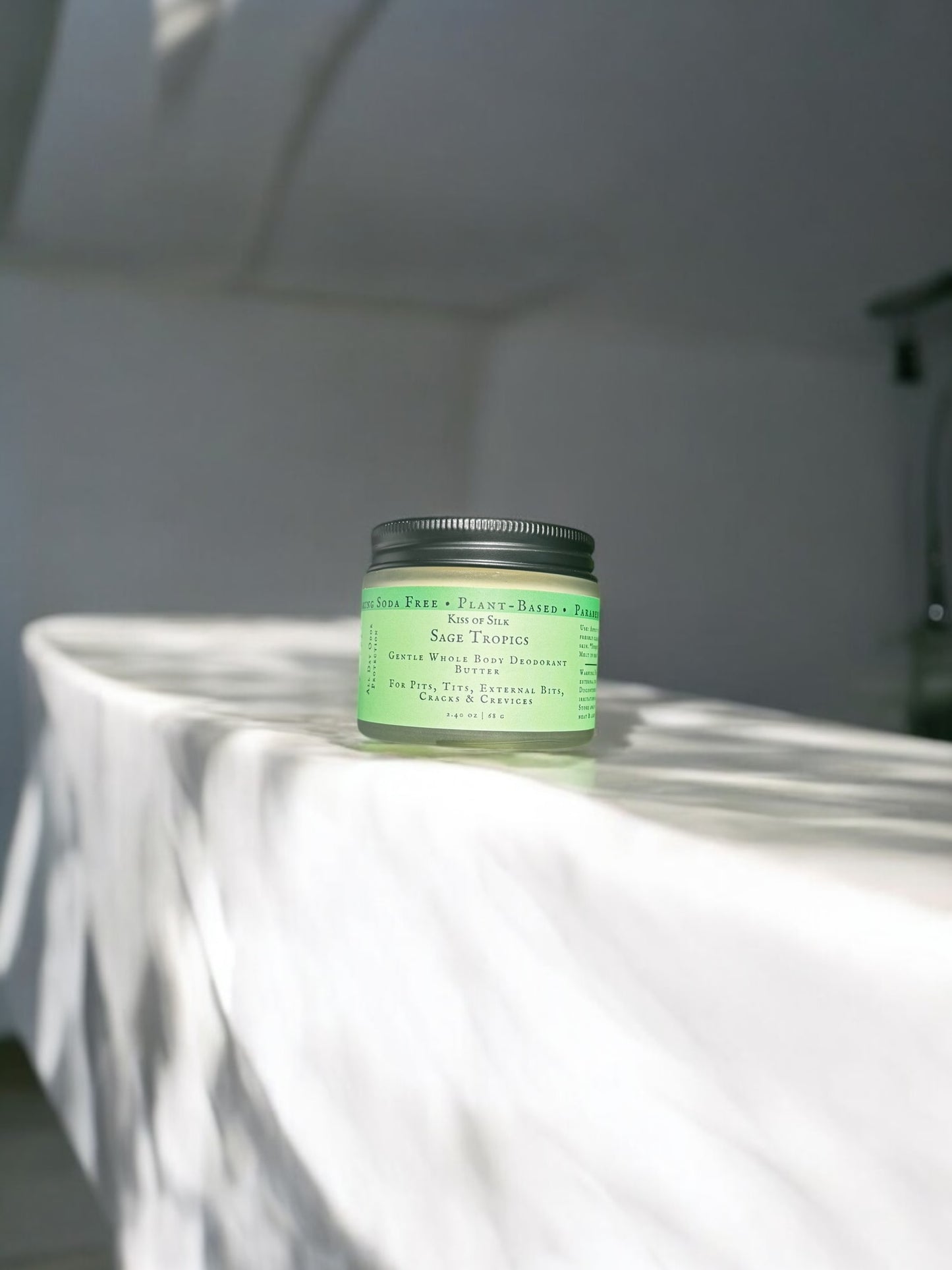 STAPLES Aluminum + Baking Soda Free Full Body Deodorant Butter