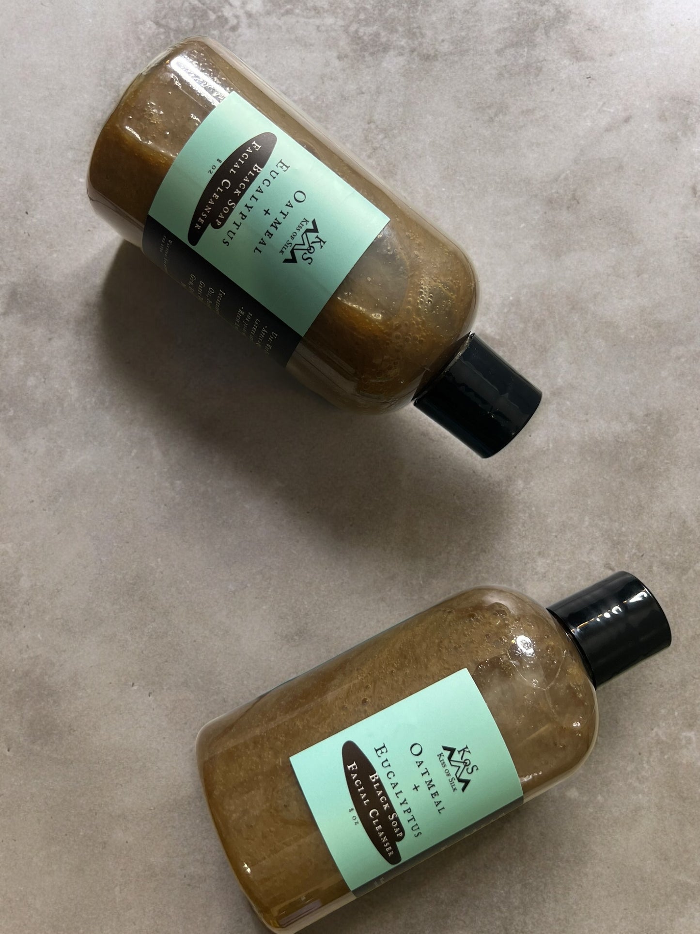 Liquid Black Soap Facial Cleansers