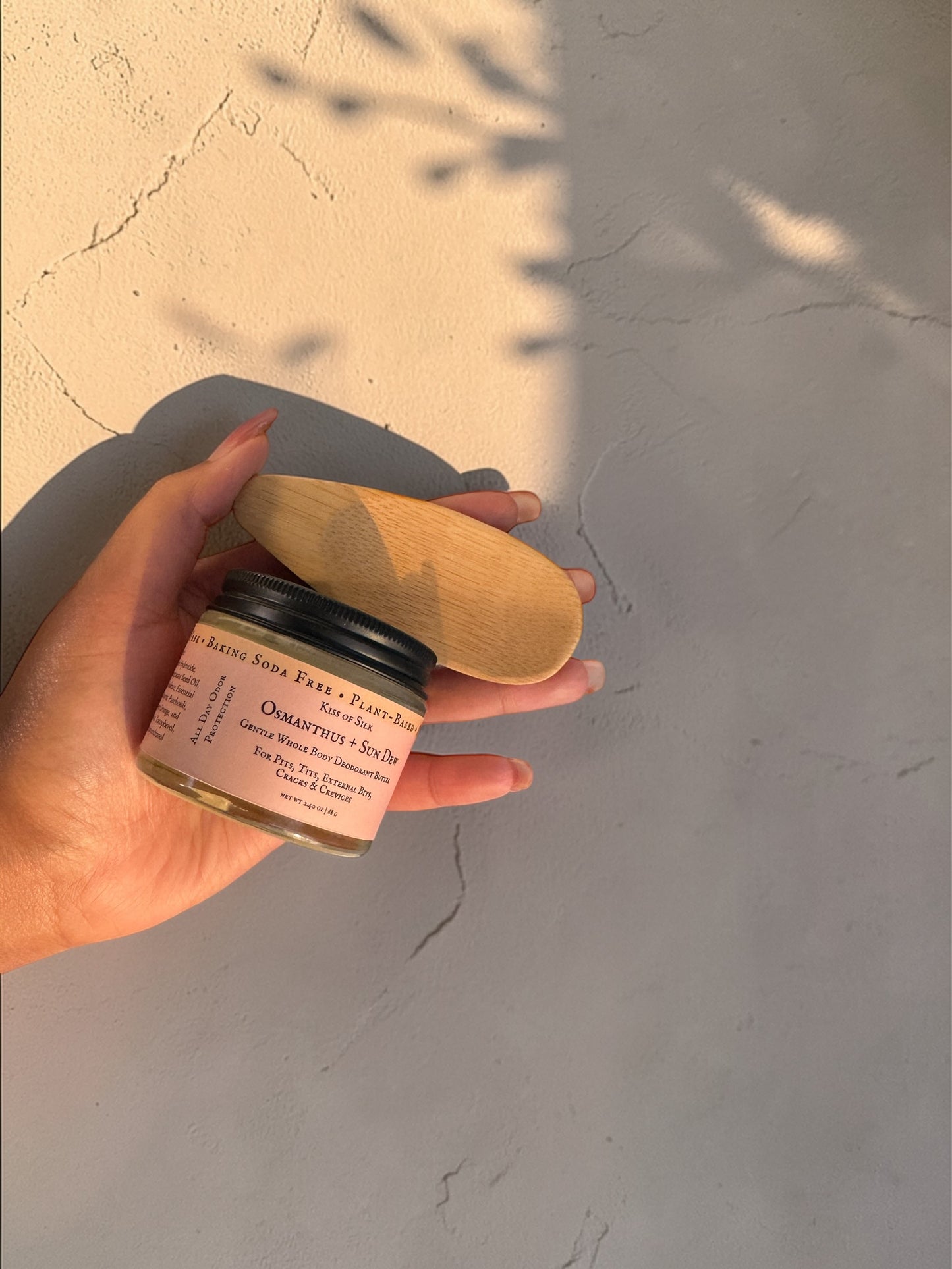 Osmanthus + Sun Dew — Aluminum + Baking Soda Free Full Body Deodorant Butter (Spring '26)