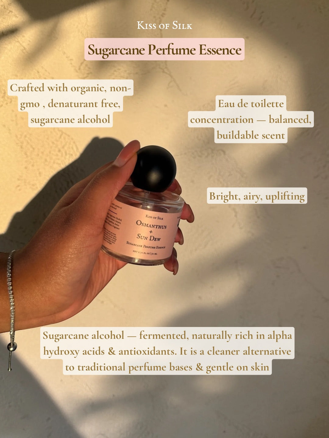Osmanthus + Sun Dew Sugarcane Perfume Essence (Spring '26)