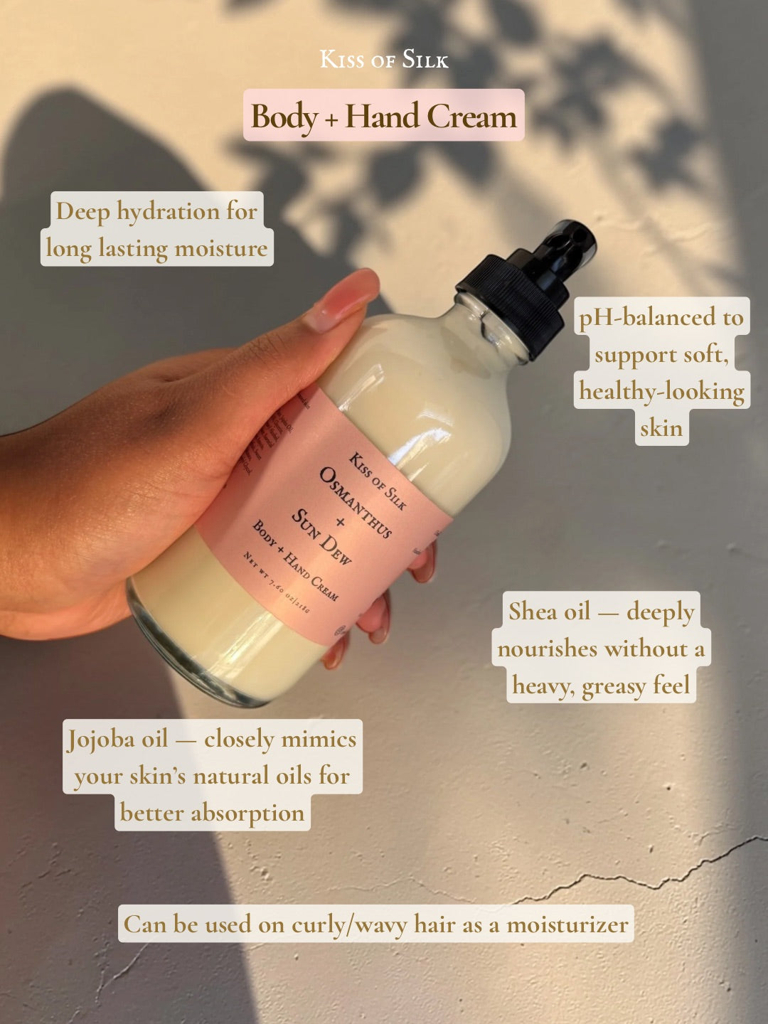 Osmanthus + Sun Dew Body + Hand Cream (Spring '26)