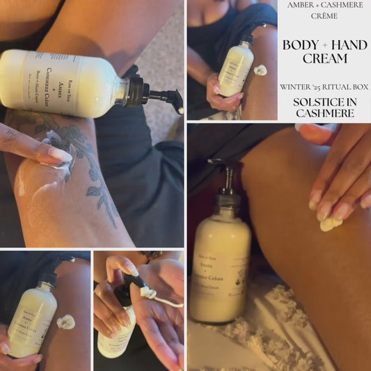 Cosmetic Seconds Amber + Cashmere Crème Body + Hand Cream (Unlabeled)