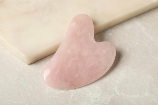 Rose Quartz Gua Sha Facial Tool